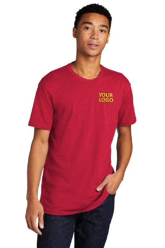 Wandering freely Next Level Unisex Cotton Custom Tee's, Red