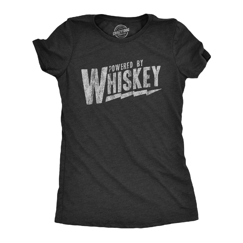 Boutique display Powered By Whiskey Women's T Shirt