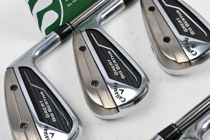 Casual And Versatile Callaway Great Big Bertha 2023 Irons / 6-PW+AW / Regular Flex UST Recoil ES 760 Casual And Versatile Callaway Great Big Bertha 2023 Irons / 6-PW+AW / Regular Flex UST Recoil ES 760