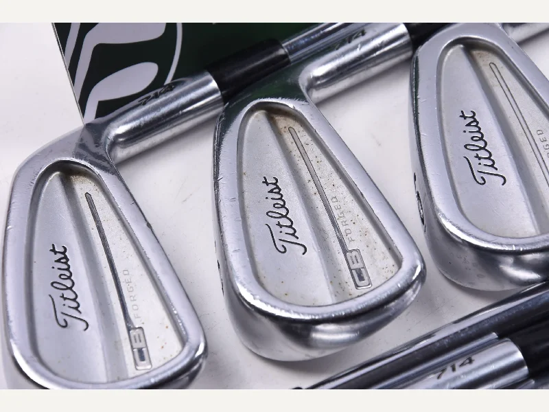 Personalized Clothing Titleist 714 CB Irons / 4-PW / X-Flex Project X Steel Shafts Personalized Clothing Titleist 714 CB Irons / 4-PW / X-Flex Project X Steel Shafts
