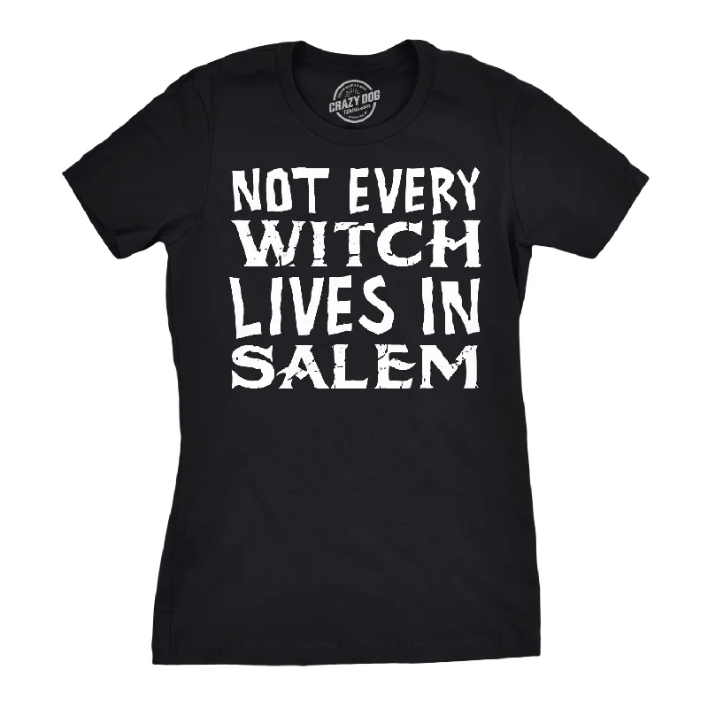 Classic Retro Not Every Witch Lives In Salem Women's T Shirt