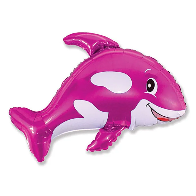 Exclusive Customization 35 inch FRIENDLY WHALE - FUCHSIA