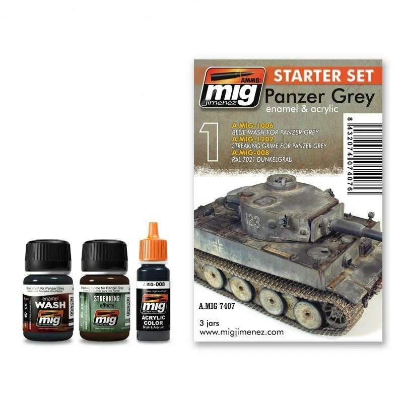 Versatile Items Ammo By Mig Panzer Grey Starter Set