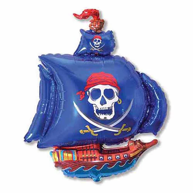 Street Fashion 41 inch PIRATE SHIP - BLUE