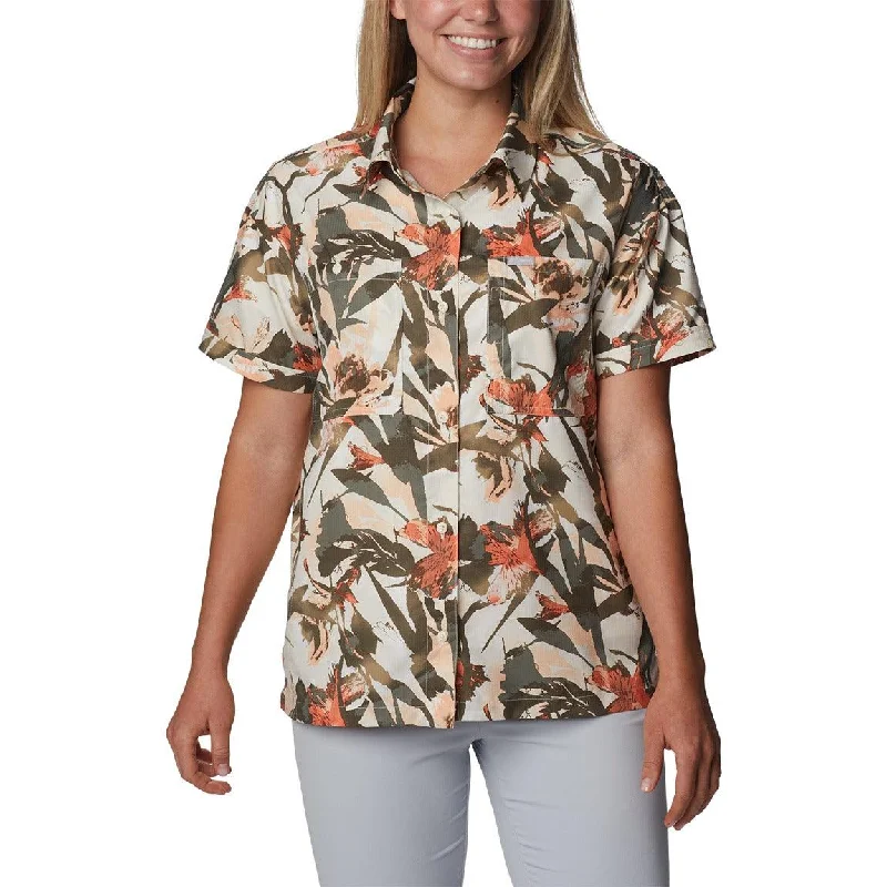 Exquisite Fabrics Silver Ridge Utility™ Short Sleeve Shirt - Women