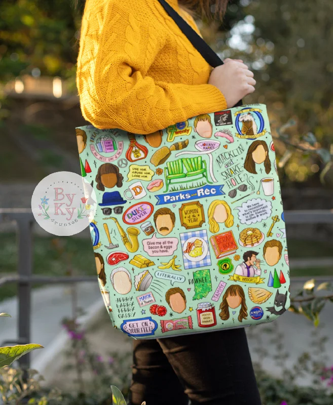Autumn Selection Parks and Rec Tote Bag
