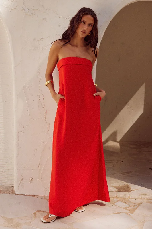 Sexy Fun SAPHIRA MAXI DRESS - JAFFA