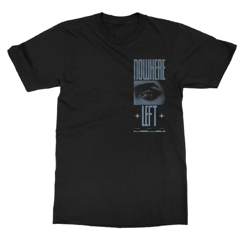 Stand-up collar design Nowhere Left "Blue Eye" T-Shirt