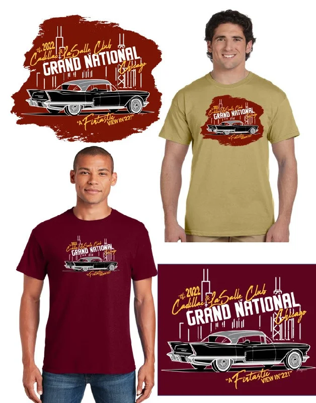 Modern Tailoring CLC Cadillac LaSalle CLUB 2022 Grand National T-Shirt