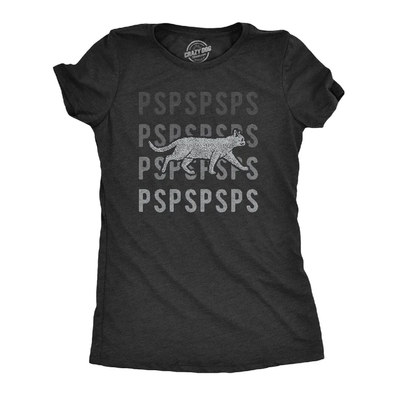 Simple Solid Color Pspspsps Women's T Shirt