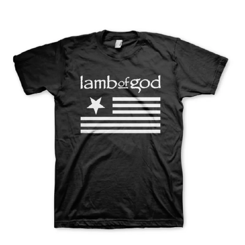 European Plan Lamb of God "Flag Logo" T-Shirt
