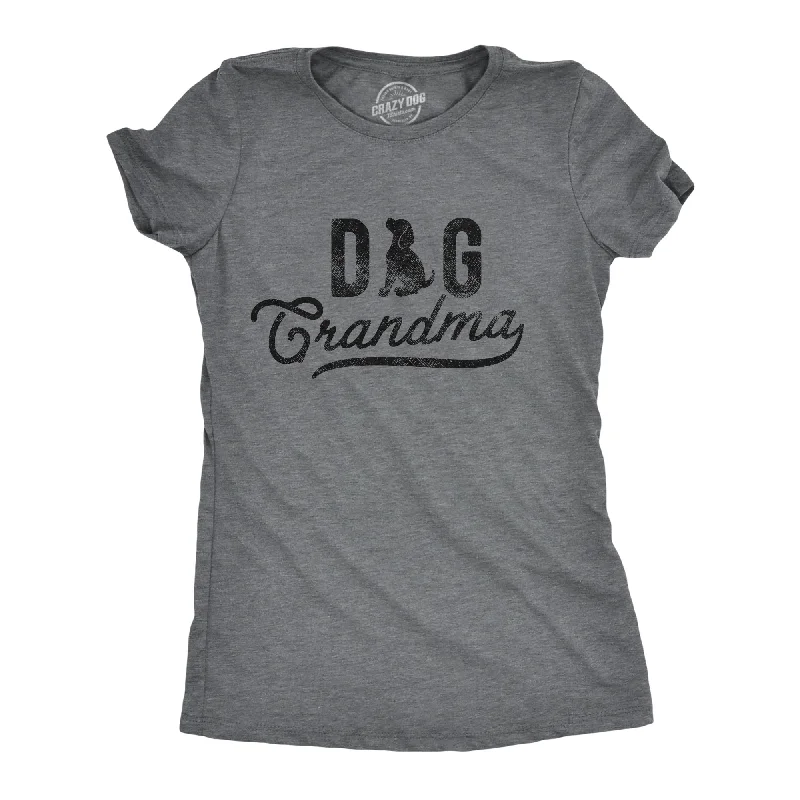 Luxury And Elegant Dog Grandma Women's T Shirt