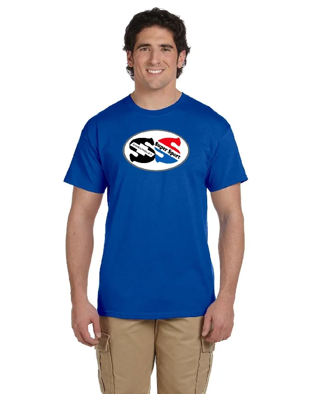 British Fashion Chevrolet Super Sport Puzzle T-shirt