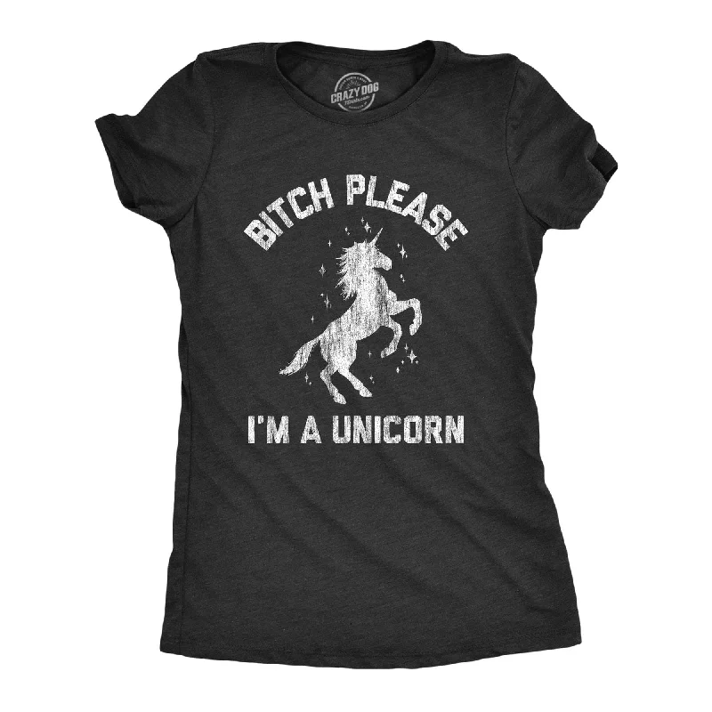 Fresh And Natural Bith Please I'm A Unicorn Women's T Shirt