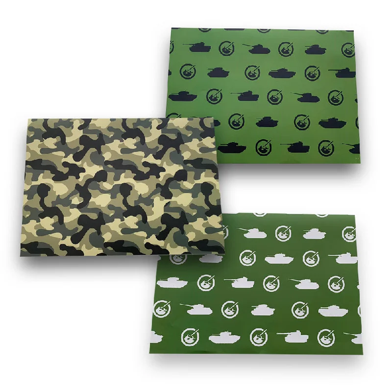 Sports Functional Style Tank Museum Wrapping Paper - Two sheet pack