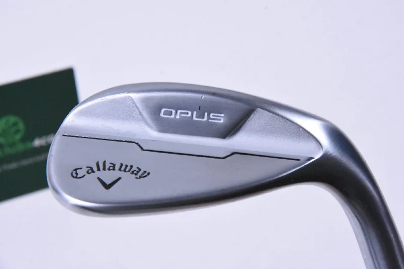 Letter embroidery Callaway Opus Lob Wedge / 58 Degree / Wedge Flex Dynamic Gold Mid 115 Shaft Letter embroidery Callaway Opus Lob Wedge / 58 Degree / Wedge Flex Dynamic Gold Mid 115 Shaft