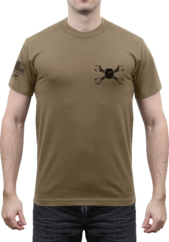 Quality Tailoring Coyote Brown American Strength Land of the Free T-Shirt