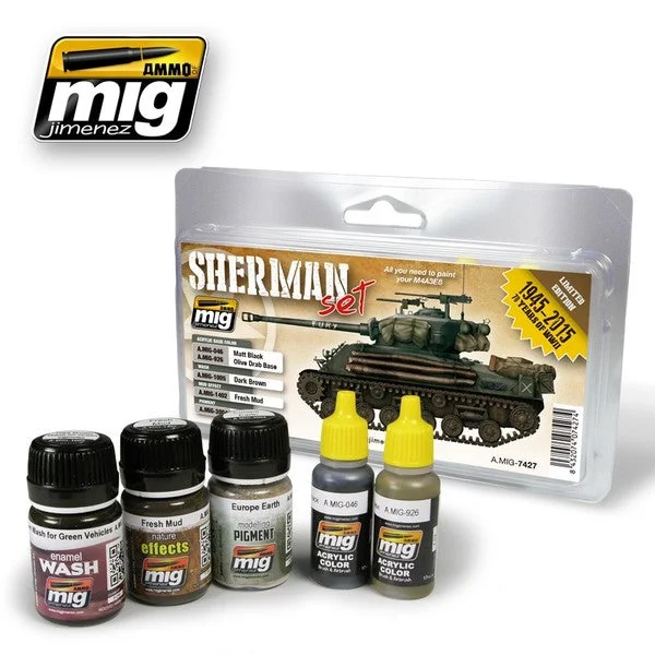 Fashion Selection Ammo by Mig - Sherman Set (Limited Edition)