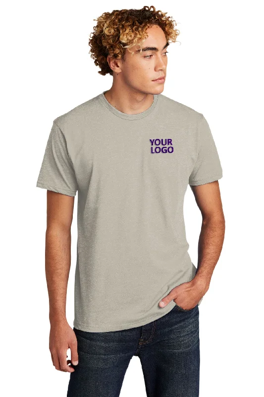 Design sense Next Level Unisex CVC Customized T-Shirts, Silk