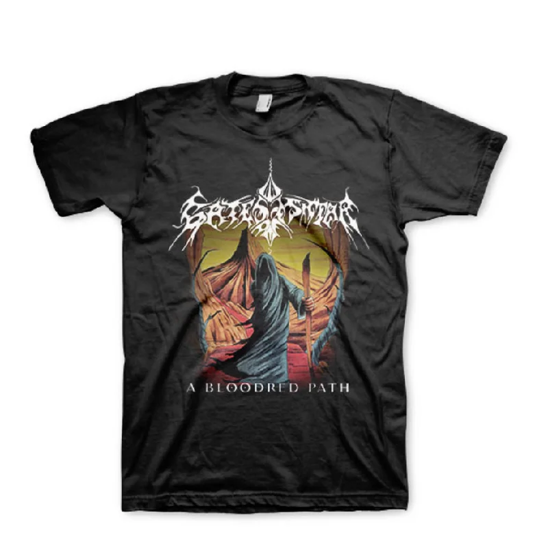Goddess Style Gates Of Ishtar "Bloodred Path Logo" T-Shirt