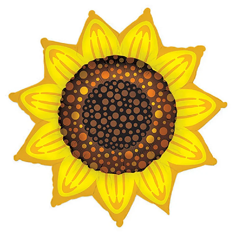 High-end atmosphere 42 inch SUNFLOWER SHAPE