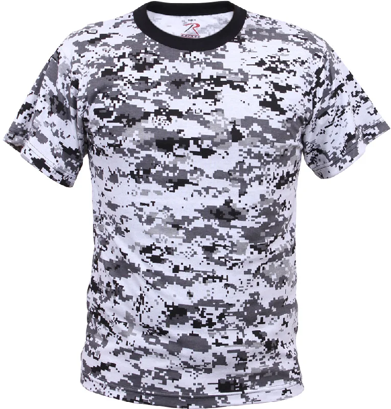 Exquisite Craftsmanship City Digital Camo Military T-Shirt