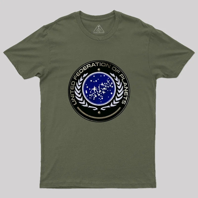 Unique Design United Federation of Planets T-Shirt