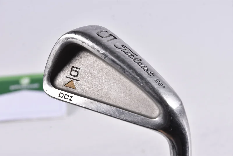 Classic Series Titleist DCI Gold #5 Iron / 28 Degree / Regular Flex Titleist MS-209 Shaft Classic Series Titleist DCI Gold #5 Iron / 28 Degree / Regular Flex Titleist MS-209 Shaft
