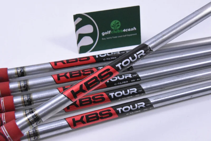Chic Outfits KBS Tour C-Taper 125 Iron Shafts / Stiff+ Flex / Set of 6 / .355" Tips Chic Outfits KBS Tour C-Taper 125 Iron Shafts / Stiff+ Flex / Set of 6 / .355" Tips