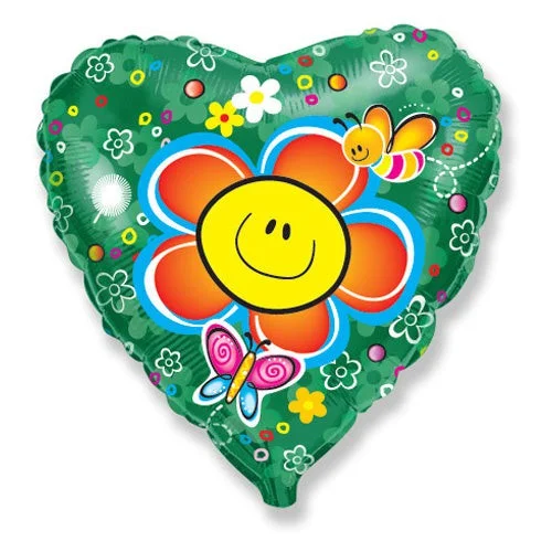 Letter embroidery 18 inch FLOWER