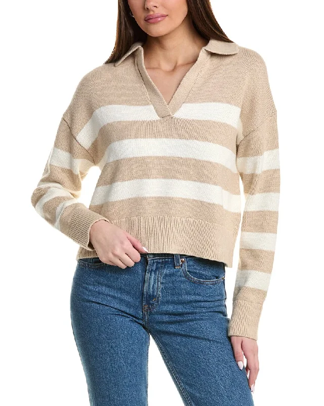 Street Casual Style Velvet by Graham & Spencer Lucie Cashmere-Blend Sweater