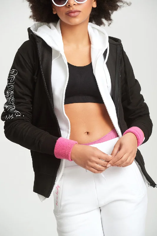 French Style Women's Full Zip Hoodie