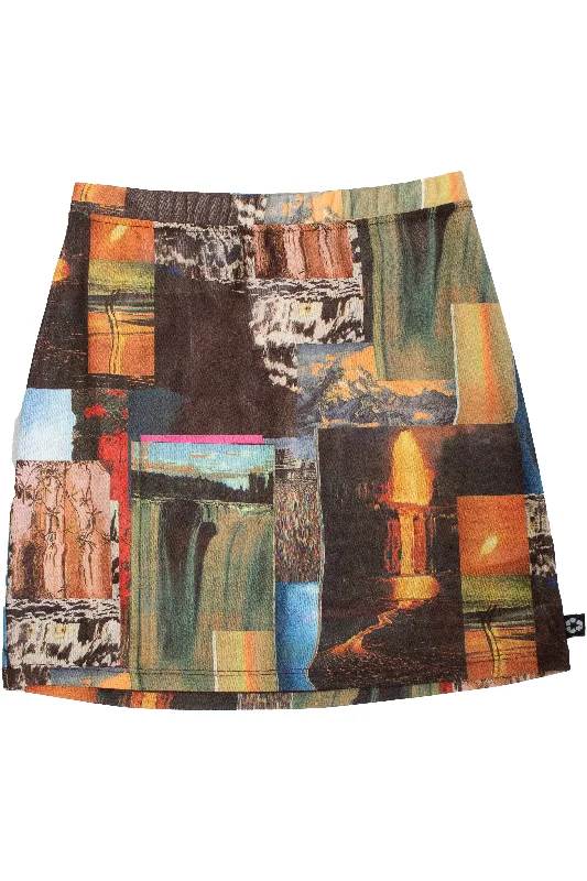 Slim Fit Afends - Mesh Mini Skirt