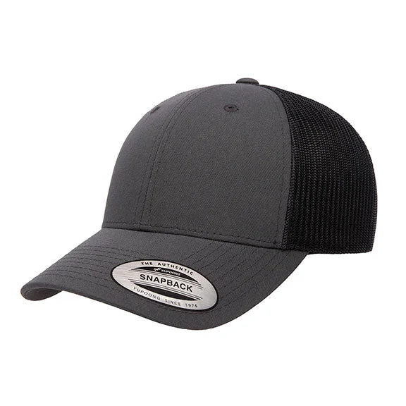 Fashionable and versatile 6601T - Yupoong Classics® Low Profile 2-Tone Trucker Cap | Charcoal/Black Fashionable and versatile 6601T - Yupoong Classics® Low Profile 2-Tone Trucker Cap | Charcoal/Black
