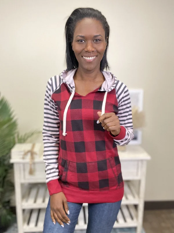 Classic Color Home On The Range Women's Front Pocket Hoodie