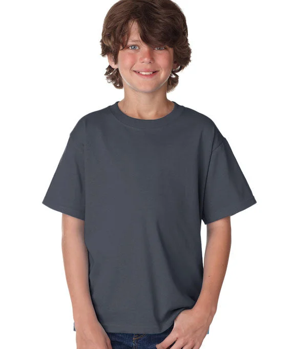 Playful Style 3930B - Fruit of the Loom Youth 100% Heavy Cotton HD® T-Shirt | Charcoal Grey