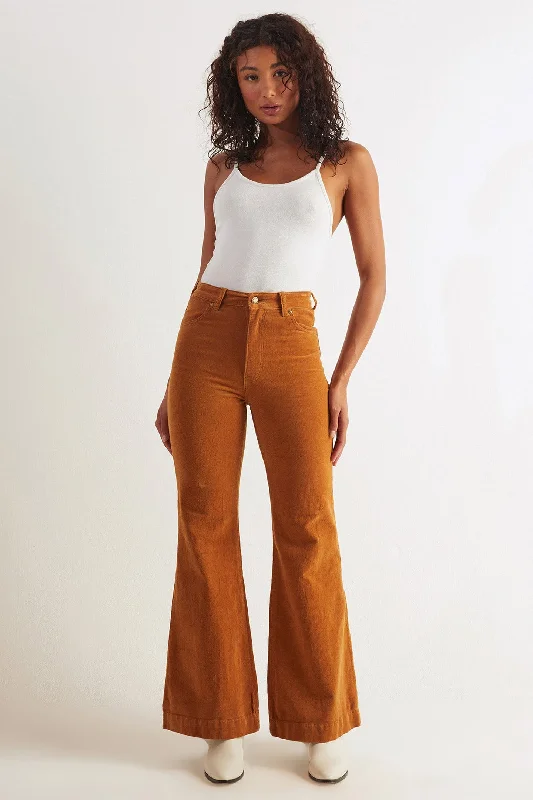 Goddess Style Rollas - Eastcoast Cord Flare | Tan Cord
