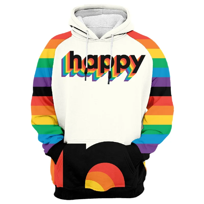 Sports outdoor style Happy Hoodie