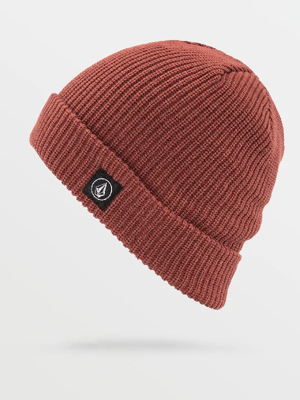 Youthful Street Fashion Full Stone Beanie - Cayenne