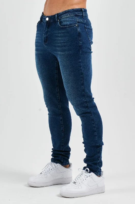 Energy Wear SLIM FIT JEANS 2.0 - DARK INDIGO FADED