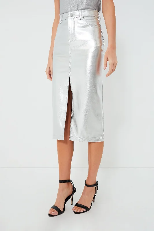 Sports outdoor style Silver Oaklyn Skirt