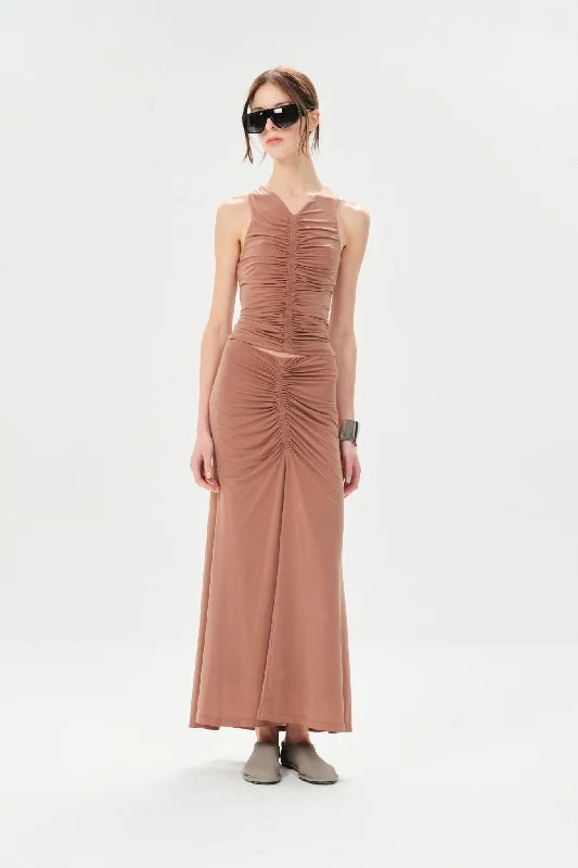 Classic Retro Thames Anna Midi Skirt