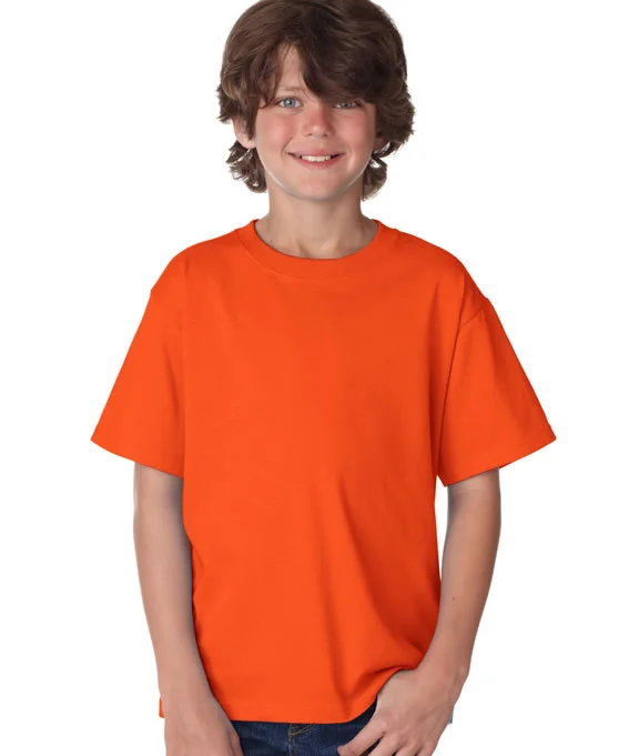 Ethnic Style 3930B - Fruit of the Loom Youth 100% Heavy Cotton HD® T-Shirt | Burnt Orange Ethnic Style 3930B - Fruit of the Loom Youth 100% Heavy Cotton HD® T-Shirt | Burnt Orange