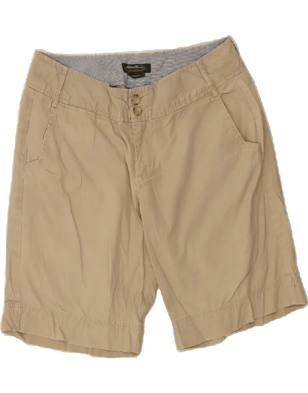 Casual And Casual EDDIE BAUER Womens Blakely Fit Chino Shorts US 10 Large W27 Beige Cotton Casual And Casual EDDIE BAUER Womens Blakely Fit Chino Shorts US 10 Large W27 Beige Cotton