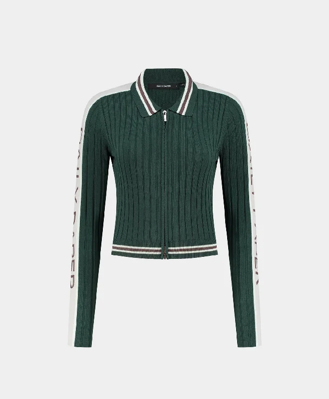 Elegant Temperament Pine Green Rizlan Cardigan