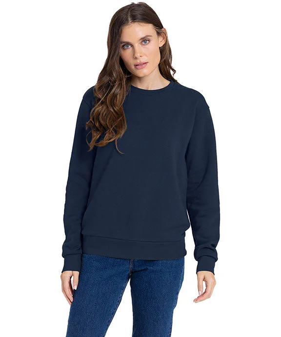 Letter embroidery 9003NL - Next Level Unisex Santa Cruz Sweatshirt | Midnight Navy