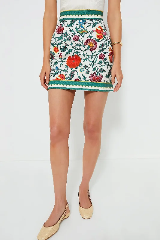 Sports Comfort Style Dragonflower Mini Baia Mini Skirt