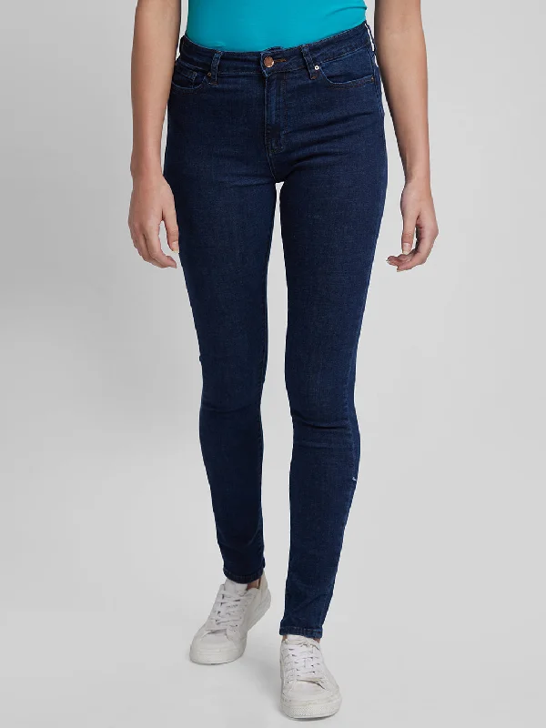 Casual And Comfortable Spykar Women Dark Blue Lycra Super Skinny Fit Ankle Length Jeans (Alexa) Casual And Comfortable Spykar Women Dark Blue Lycra Super Skinny Fit Ankle Length Jeans (Alexa)