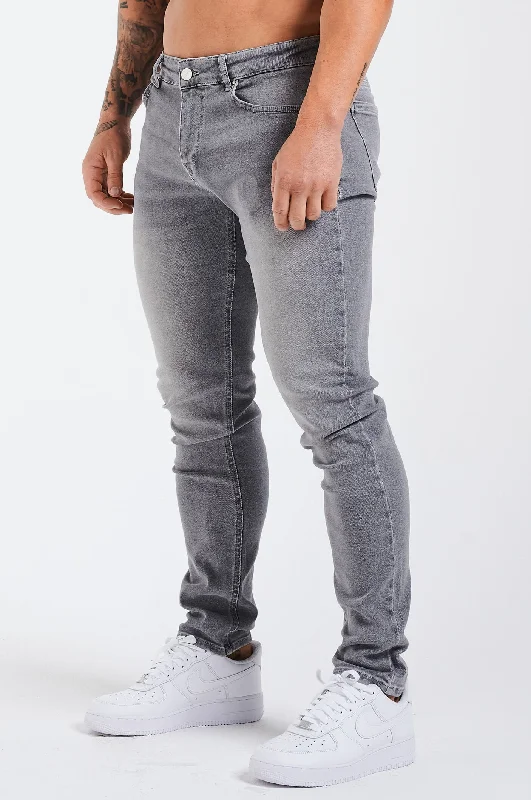 Dressing Tips SLIM FIT JEANS 2.0 - LIGHT GREY WASH