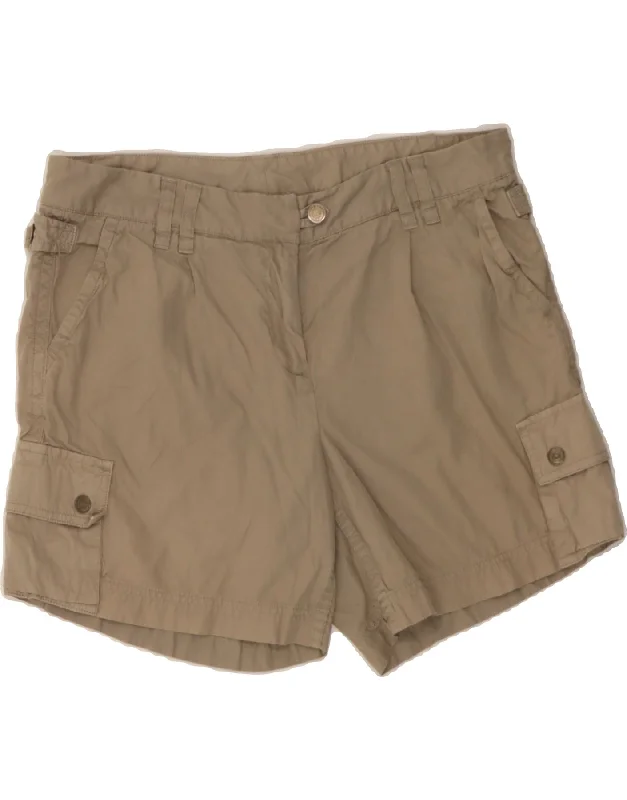 Fashionable In The Times J. CREW Womens City Fit Cargo Shorts US 10 Large W32 Grey Cotton